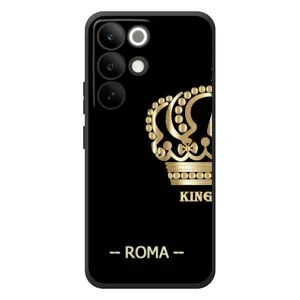 Чехлы для RealMe C85 Pro (VPrint) - Футбольные клубы (Roma)