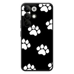 Чехлы с собаками для RealMe C85 Pro (VPrint) (Следы собаки)