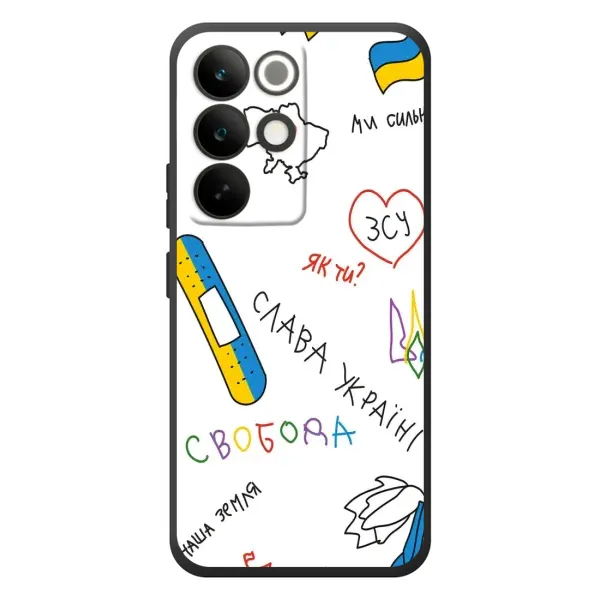 Чехол с принтом «Стикер» для Realme C85 Pro