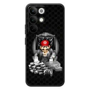 Чехлы с крутыми принтами для RealMe C85 Pro - (PREMIUMPrint) (Супер Марио)