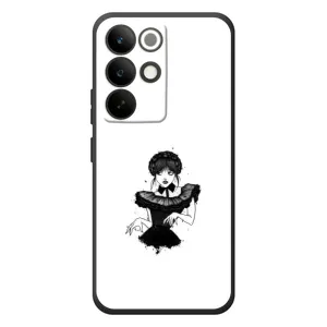 Чехлы Венсдей на RealMe C85 Pro Уэнсдей (AlphaPrint) (танец Уэнздей)