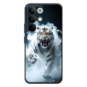 Чехол с принтом «Белый тигр в дыму» для Realme C85 Pro