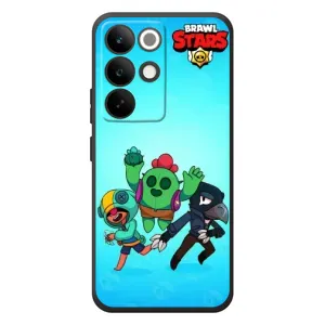 Чехлы Brawl Stars для RealMe C85 Pro (AlphaPrint) (Трио героев)