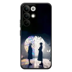 Чехлы Венсдей на RealMe C85 Pro Уэнсдей (AlphaPrint) (Уэнздей и Инид)