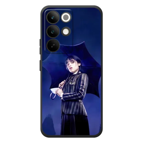 Чехол с принтом «Уэнздей с зонтом» для Realme C85 Pro Чехол с принтом «Уэнздей с зонтом» для Realme C85 Pro