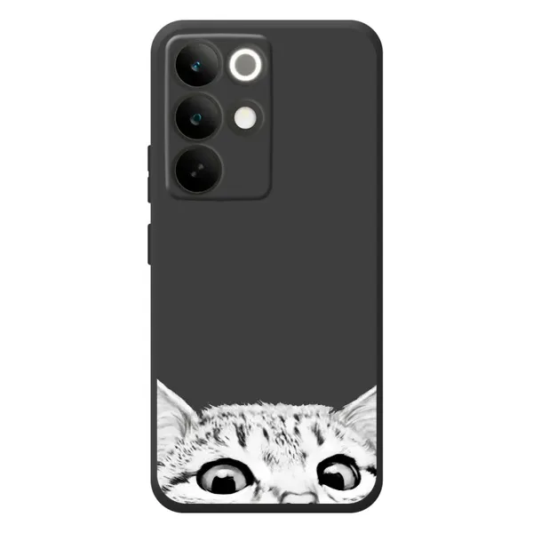 Чехол с принтом «Выглядывает кот» для Realme C85 Pro Чехол с принтом «Выглядывает кот» для Realme C85 Pro