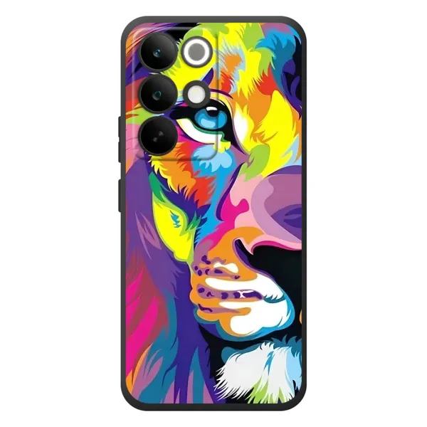 Чохол з принтом «Яскравий Лев» для Realme C85 Pro
