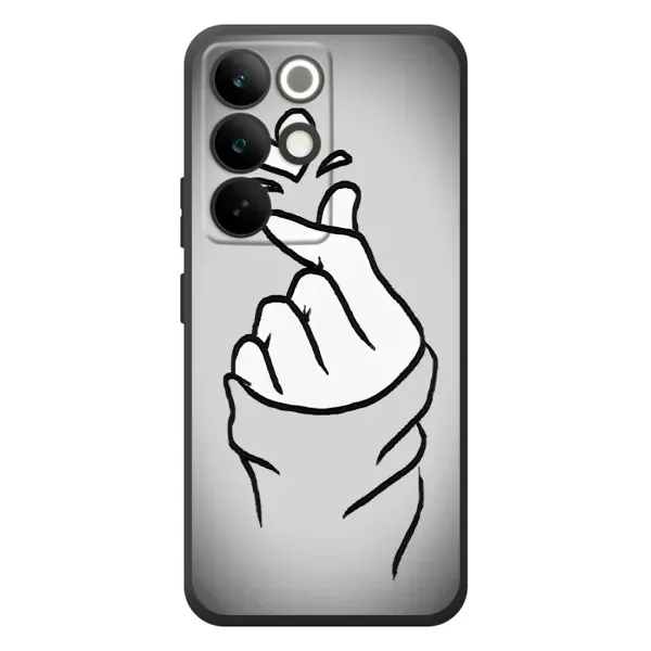 Чехол с принтом «Значок Love» для Realme C85 Pro