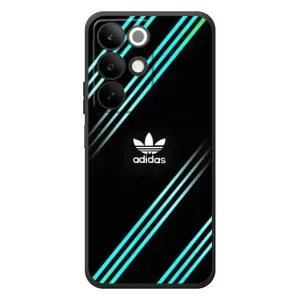 Чохли Адидас для RealMe C85 (AlphaPrint) (Адідас з полосами)