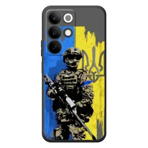 Чехлы с картинкой ЗСУ для RealMe C85 (AlphaPrint) (АРТ солдат)