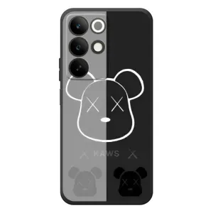 Чохли для RealMe C85 - Bearbrick Louis Vuitton (PREMIUMPrint) (БеарБрік очі)