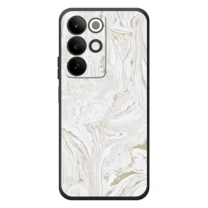 Мраморний чехол на RealMe C85 (VPrint) (Білий мрамор)