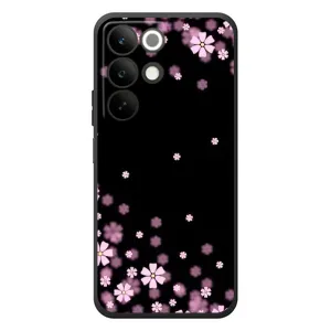 Чохол для РеалMI C85 - з принтом (Дизайнерські) (AlphaPrint) (Квіти маленькі)