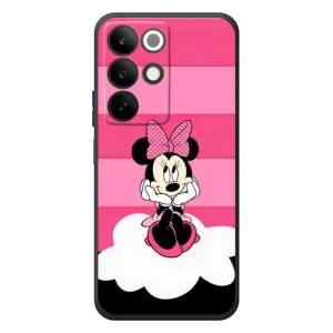 Эксклюзивный чехол для RealMe C85 (AlphaPrint - Мультяшные) (Девочка Maus)