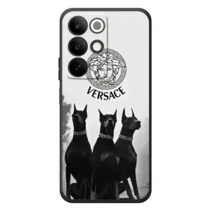 Чохли VERSACE для РеалMI C85 (PREMIUMPrint) (Доберман Версаче)