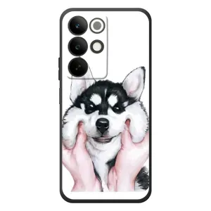 Чохли з собаками для RealMe C85 (VPrint) (Радісний Хаскі)