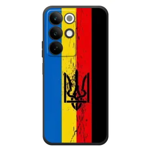 Украинские Чехлы для RealMe C85 с картинкой УПА (AlphaPrint) (Прапор УПА)