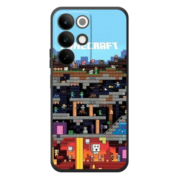 Чохол з принтом «фон Minecraft» для Realme C85 Чохол з принтом «фон Minecraft» для Realme C85
