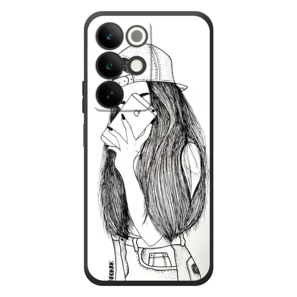 Чехол с принтом «Фото девочки» для Realme C85