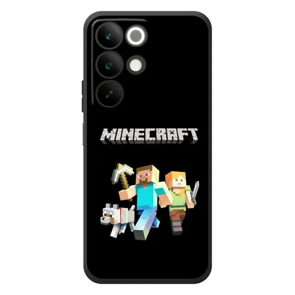 Чохол з принтом «герої Minecraft» для Realme C85 Чохол з принтом «герої Minecraft» для Realme C85