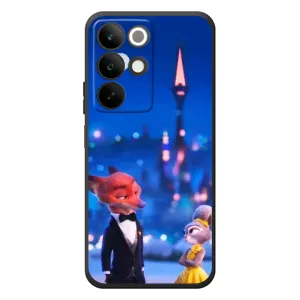 Чехол Зоотрополіс на RealMe C85 (Романтический вечер Зверополис)