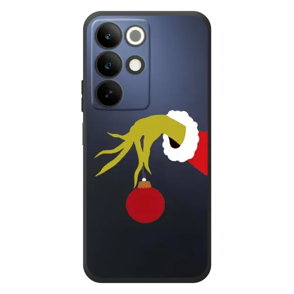 Чехол с принтом «Гринч с игрушкой» для Realme C85 Чехол с принтом «Гринч с игрушкой» для Realme C85