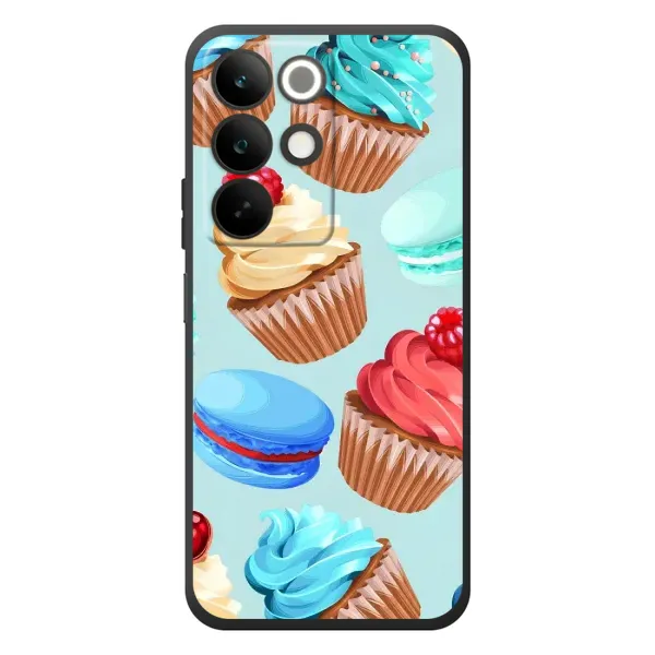 Чехол с принтом «Кексики» для Realme C85