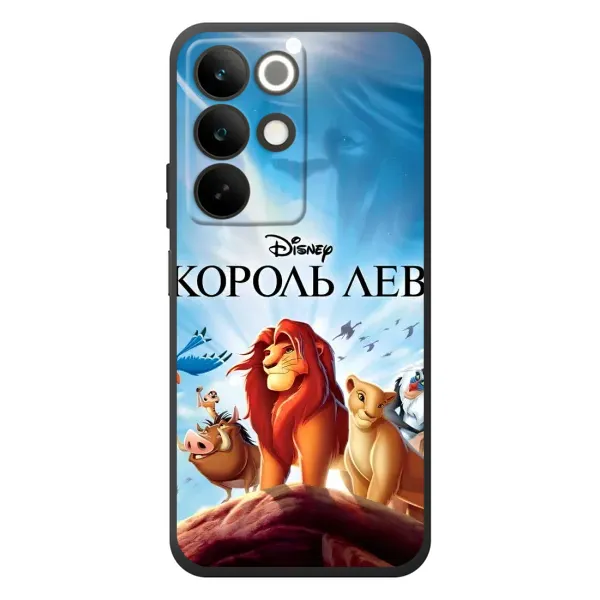 Чехол с принтом «Постер Король Лев» для Realme C85 Чехол с принтом «Постер Король Лев» для Realme C85
