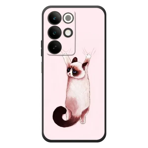 Чехол с принтом «Котик падает» для Realme C85 Чехол с принтом «Котик падает» для Realme C85