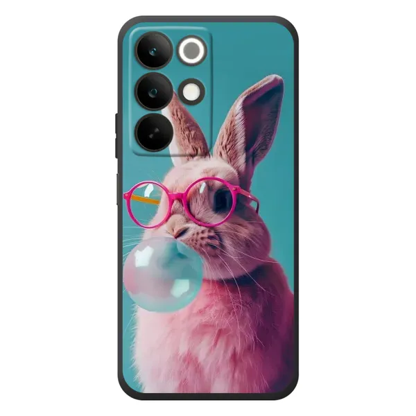 Чехол с принтом «Кролик в очках» для Realme C85