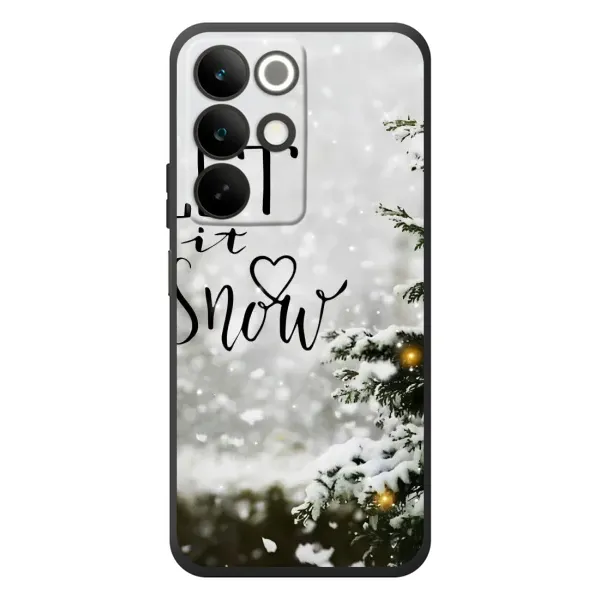 Чехол с принтом «Let it snow» для Realme C85