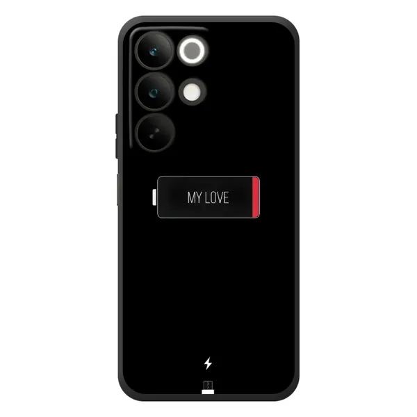 Чехол с принтом «Love battery» для Realme C85