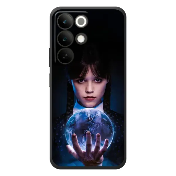 Чохол з принтом «Магічна сфера Венздей» для Realme C85 Чохол з принтом «Магічна сфера Венздей» для Realme C85