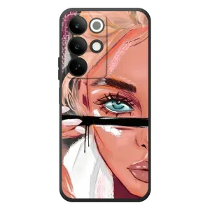 Чохол з друком для RealMe C85 - (Мода) (AlphaPrint) (Макіяж)