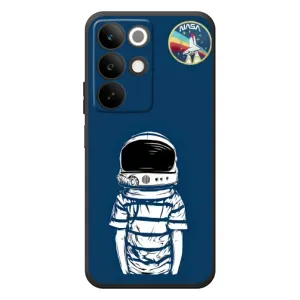 Чохол NASA для RealMe C85 (AlphaPrint) (Хлопчик в шоломі)