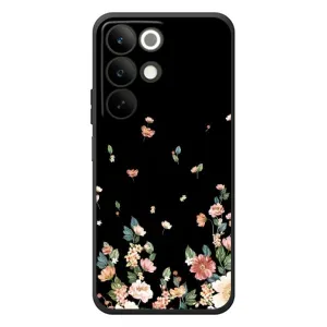 Чохол для РеалMI C85 - з принтом (Дизайнерські) (AlphaPrint) (Маленькі квіти)