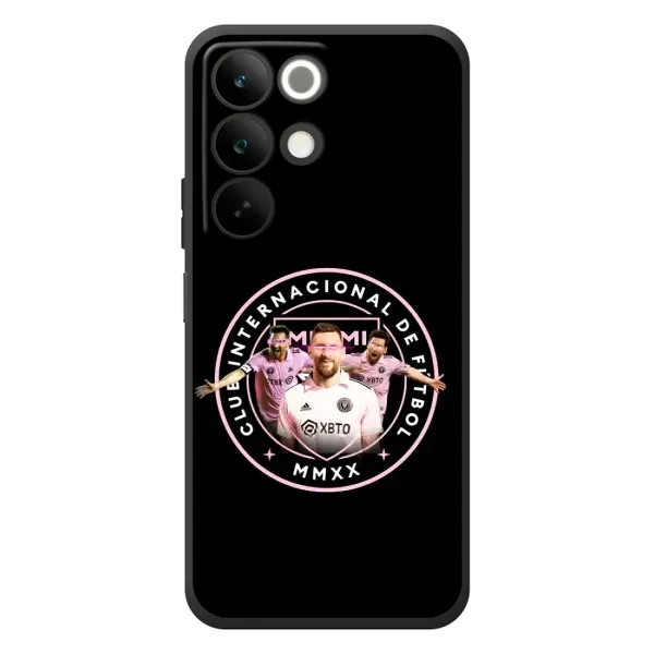 Чехол с принтом «Месси в лого» для Realme C85