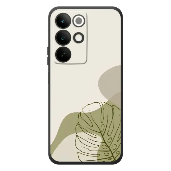 Чохол з принтом «Зелена монстера дизайн» для Realme C85