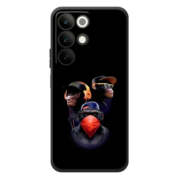 Чехол с принтом «Три обезьяны» для Realme C85 Чехол с принтом «Три обезьяны» для Realme C85