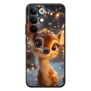 Яскравий чохол для RealMe C85 з Зимові Оленята
