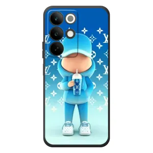 Крутые Чехлы Луи Виттон для RealMe C85 (AlphaPrint) (Парень LV)