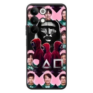 Чохол Гра в кальмара для RealMe C85 (Учасники Гра кальмара)