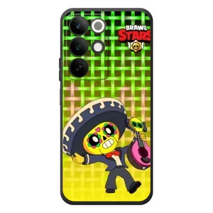 Чехлы Brawl Stars для RealMe C85 (AlphaPrint) (Поко в самбреро)