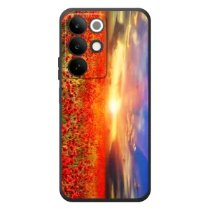 Чохол з картинкою (Стильні) РеалMI C85 - (AlphaPrint) (Поле тюльпанів)