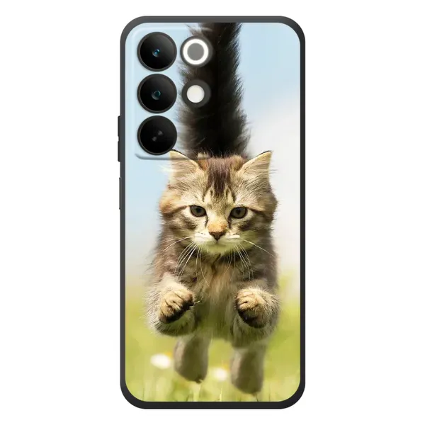 Чехол с принтом «Прыжок кота» для Realme C85