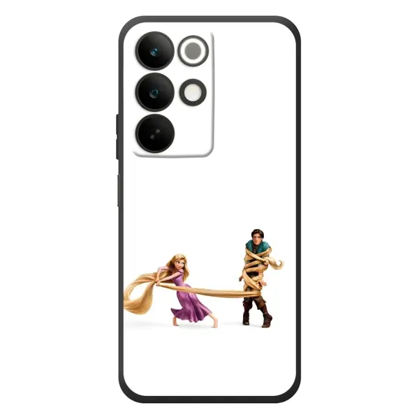Чехол с принтом «Рапунцель и Флин» для Realme C85