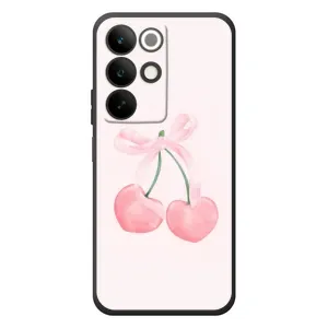 Чехол с принтом «Розовые вишни» для Realme C85