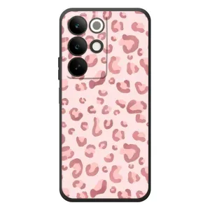 Чехол с принтом «Розовый леопард» для Realme C85
