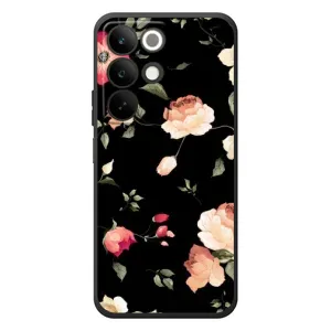 Чохли з квітами для RealMe C85 (VPrint) (Трояндочки)
