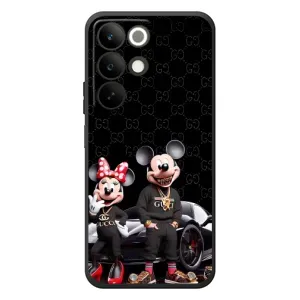 Чехол Disney Mouse RealMe C85 (PREMIUMPrint) (Семья Маусов)